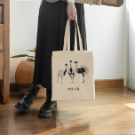 Emus Bird Lovers Personalisiert Tragetasche<br><div class="desc">Überraschen Sie Ihren Lieblingsvogelliebhaber mit einer personalisierten Emutote-Tasche. Diese Tasche zeigt realistische Stilabbildungen von drei Emus und ist bereit,  mit einem Namen unten personalisiert zu werden.</div>