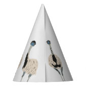 Emus Bird Lovers Personalisiertes Party Partyhütchen (Rückseite)