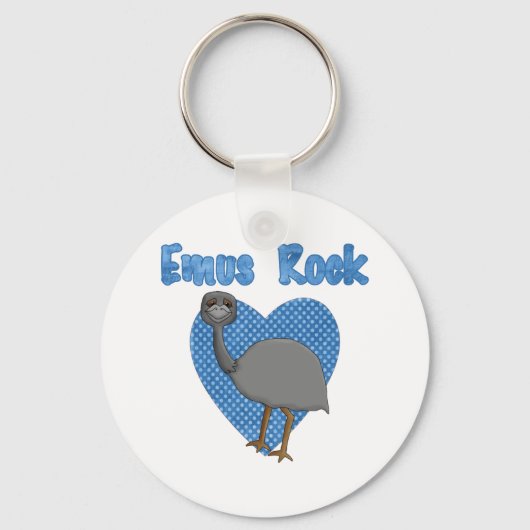 Emus Rock Schlüsselanhänger (Vorderseite)