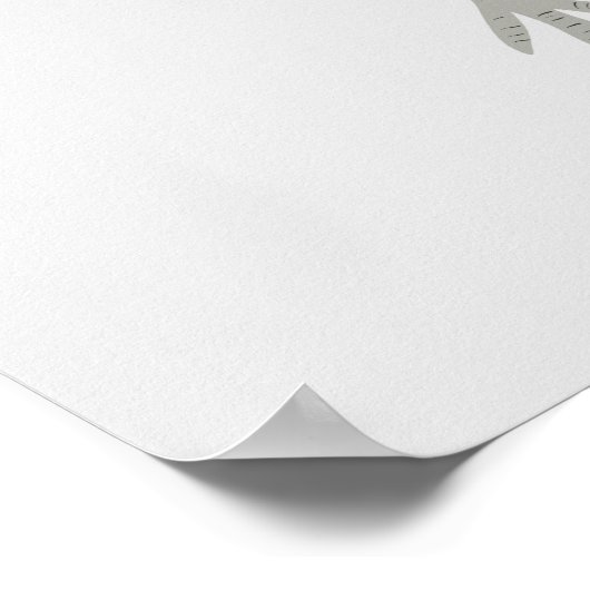 Emus und Blue Circles Moderner Stil Poster (Ecke)