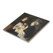 En Ammes Besøg - Bertha Wegmann Fine Art Fliese (Seite)