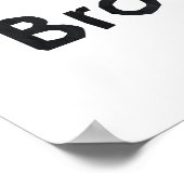 En - Bohnen Poster (Ecke)