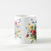 En bukett vilda blommor kaffeetasse (Mittel)