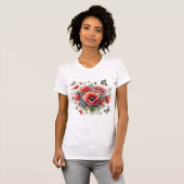 En bukett vilda blommor T-Shirt (Vorne ganz)