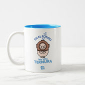│En e l fondo soy una ternura Zweifarbige Tasse (Links)