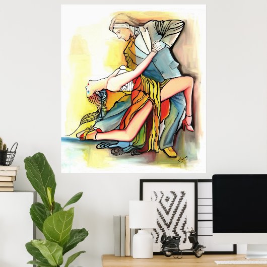 En el Alma Tango Poster (Heimbüro)