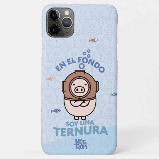 │En el fondo soy una ternura Case-Mate iPhone Hülle (Rückseite)