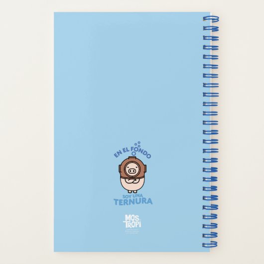 │En el fondo soy una ternura Notizblock (Rückseite)