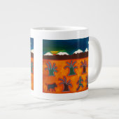 En-EL Invierno 2010 Los Olivos Jumbo-Tasse (Vorderseite Rechts)