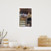 En el pajar poster (Küche)