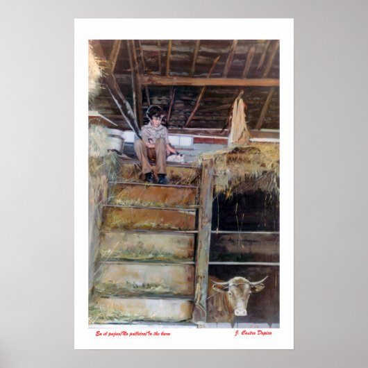 En el pajar poster (Vorne)