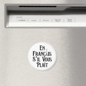 En Francais S'il Vous Plait - Französische Sprache Magnet (In Situ (Geschirrspüler))