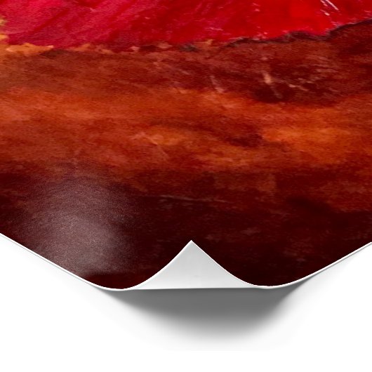 En Fuego, Flamenco Dancer Poster (Ecke)