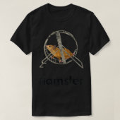 En Hamster in Wheel T-Shirt (Design vorne)