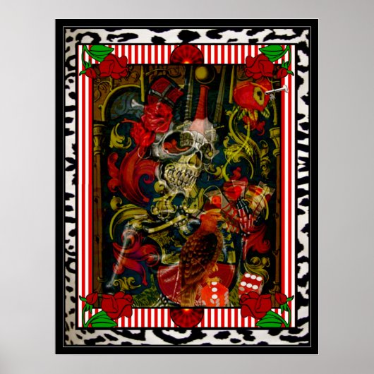 En honour de la abuela muerta poster (Vorne)