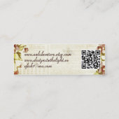 En-La Lumiere Umbau-Visitenkarte im September 2012 Mini Visitenkarte (Rückseite)