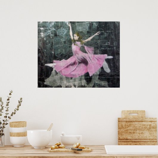 en l'air poster (Küche)