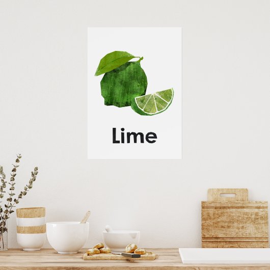 En - Limon Poster (Küche)