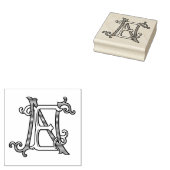 EN Monogramm NE Monogramm Gummi Tinte Briefmarke Gummistempel (Stempel)