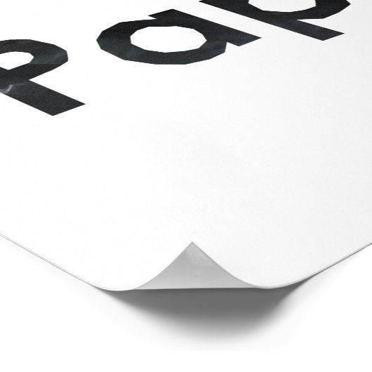 EN - Papierketten Poster (Ecke)