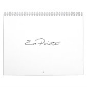 En Pointe Kalender (Titelbild)