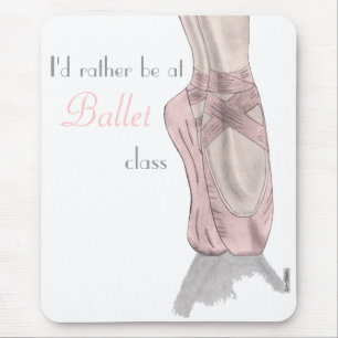 En pointe Mouse Mat Mousepad