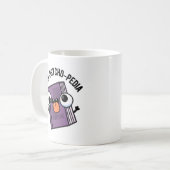 En-Psycho-pedia Funny Encyclopedia Pun Kaffeetasse (Vorderseite Links)