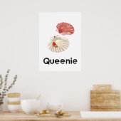 En - Queenie Poster (Küche)