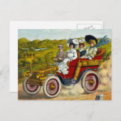 En Tour 1904 Postkarte (Vorne/Hinten)