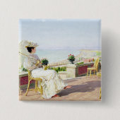 En Vacance Button (Vorderseite)