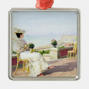 En Vacance Silbernes Ornament