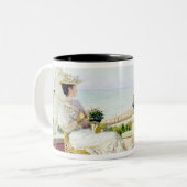 En Vacance Zweifarbige Tasse (Vorderseite Links)