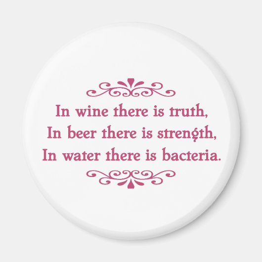 En Vino Veritas - cf Magnet (Vorne)