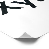 En - Xylophone Poster (Ecke)