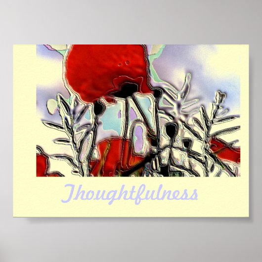 Enamel Poppies Poster (Vorne)