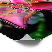 Enamel-Rose Poster (Ecke)