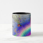 Enamel Sunburst Fun Frame Tasse (Zentrum)