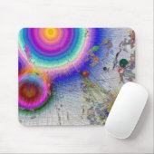 Enamel Sunburst Mousepad (Mit Mouse)