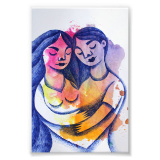 Enamorados Fotodruck