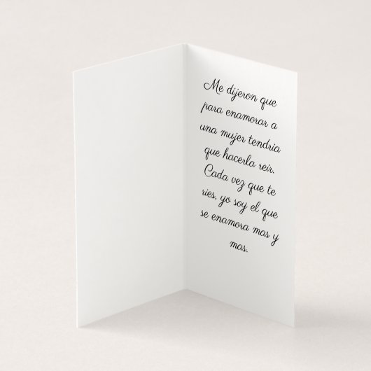 Enamorarse (Innenseite)