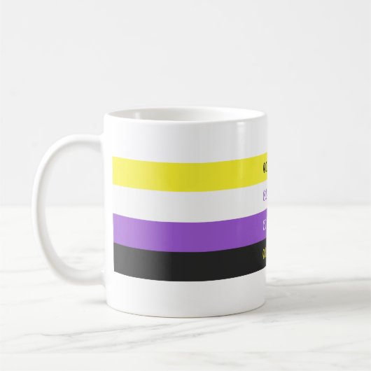 Enby Binary Tasse (Links)