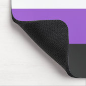 Enby-Flag (nicht binärer Stolz) Mousepad (Ecke)