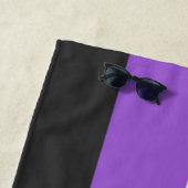 Enby-Flag (nicht binärer Stolz) Strandtuch (Beispiel)