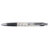 Enby Heart Pattern Pen Kugelschreiber (Rückseite)