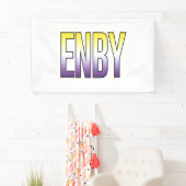 ENBY - nichtbinär Banner (Insitu)
