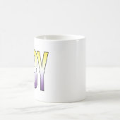ENBY - nichtbinär Kaffeetasse (Mittel)