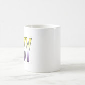 ENBY - nichtbinär Kaffeetasse (Mittel)