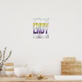 ENBY - nichtbinär Poster (Küche)