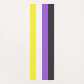 Enby Pride (nichtbinäre Markierung) Yogamatte (Vorderseite)
