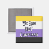 Enby We are... Magnet (Vorderseite/Rückseite)